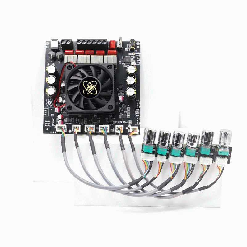 External Potentiometer - Sinilink Audio XY-HT21MAX Bluetooth Audio Power Amplifier 2.1 Channel 200W+