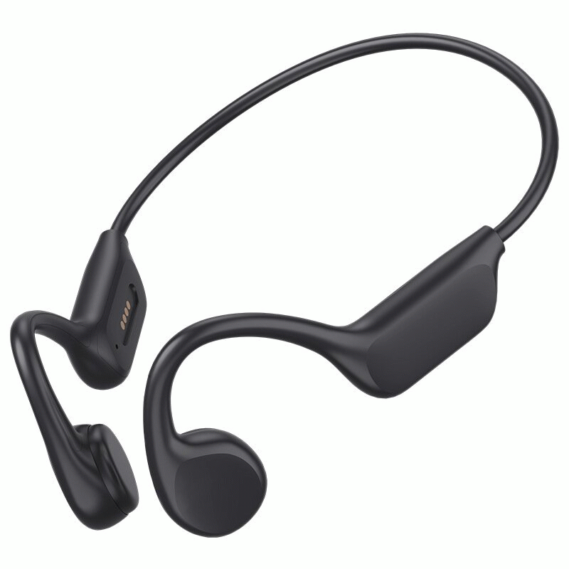 Black/Red - X7S Bone Conduction bluetooth Earphone Swimming Headset Neckband IPX8 Waterproof Deep Ba