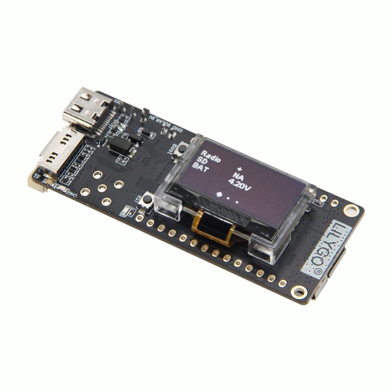 915MHZ - LILYGO T3-S3 ESP32-S3 LoRa WiFi Bluetooth Module 0.96 OLED Display 4MB Flash 2MB PSRAM Long