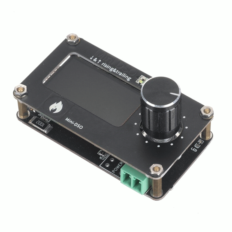 1.3 inch - 0-30K 250kHz Mini DIY Digital Oscilloscope for Educational Learning Measurement Electroni