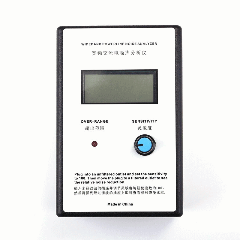 110~120V - LCD Digital Display Wide-Range AC Power Supply Noise Tester Mains Ripple Meter EMI Meter