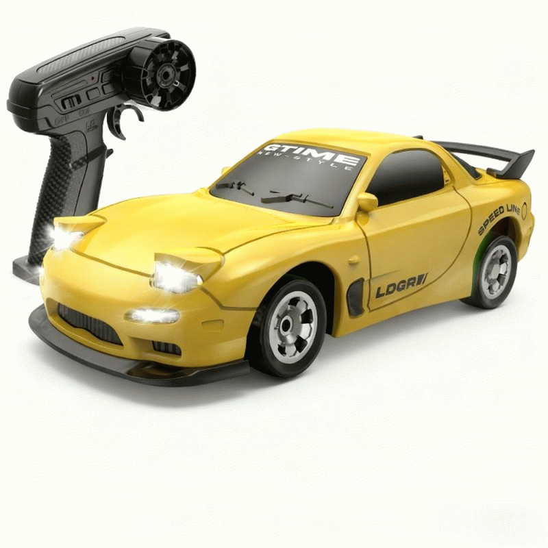 Purple - 3601/3602/3603/3604 RTR 1/64 2.4G 4WD Drift RC Car Mini LED Light Remote Control High-Speed