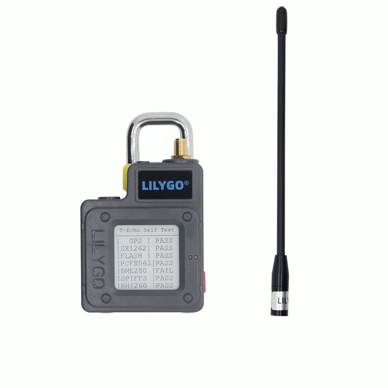 868MHz - LILYGO T-Echo Plus NRF52840 1.54inch E-Paper Wireless Module SX1262 Long Range Low Power Lo