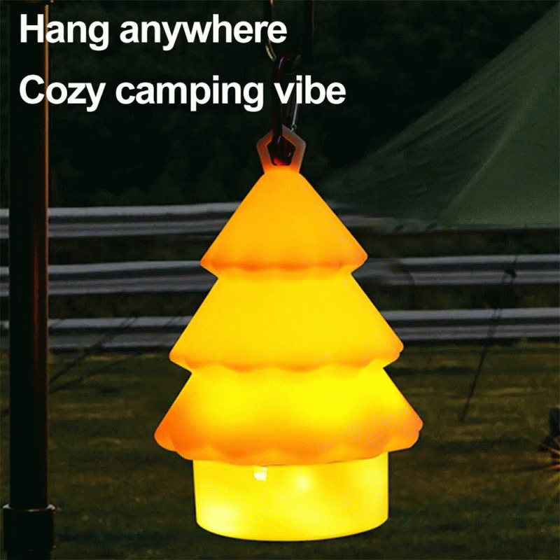 Warm Light - IPRee LED Christmas Tree Night Light with 10 Meters Colorful Atmosphere Lantern Recharg