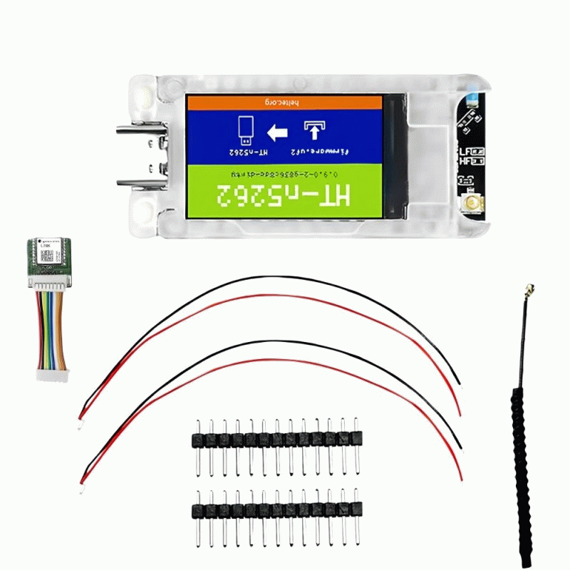 GNSS with screen case - Heltec T114 V2 Mesh Node NRF52840 1.14inch Meshtastic Positioning Devlopment