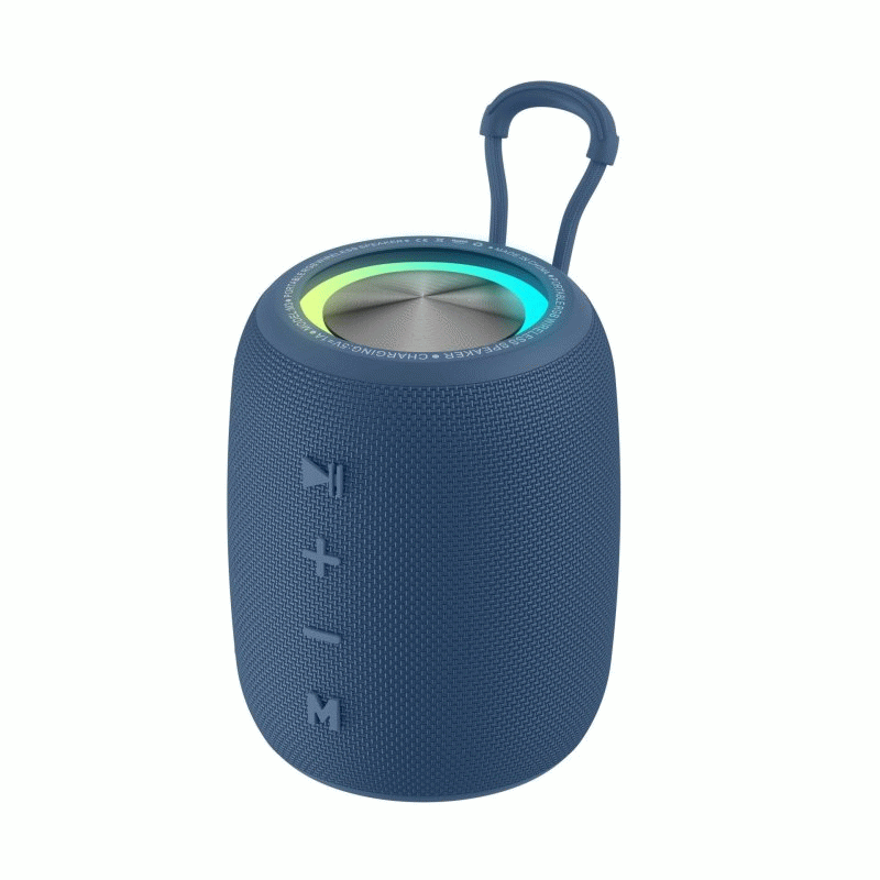 Black - M3 Portable Speaker bluetooth Speaker RGB Light 360 Stereo Deep Bass 57mm Large Speaker IPX6