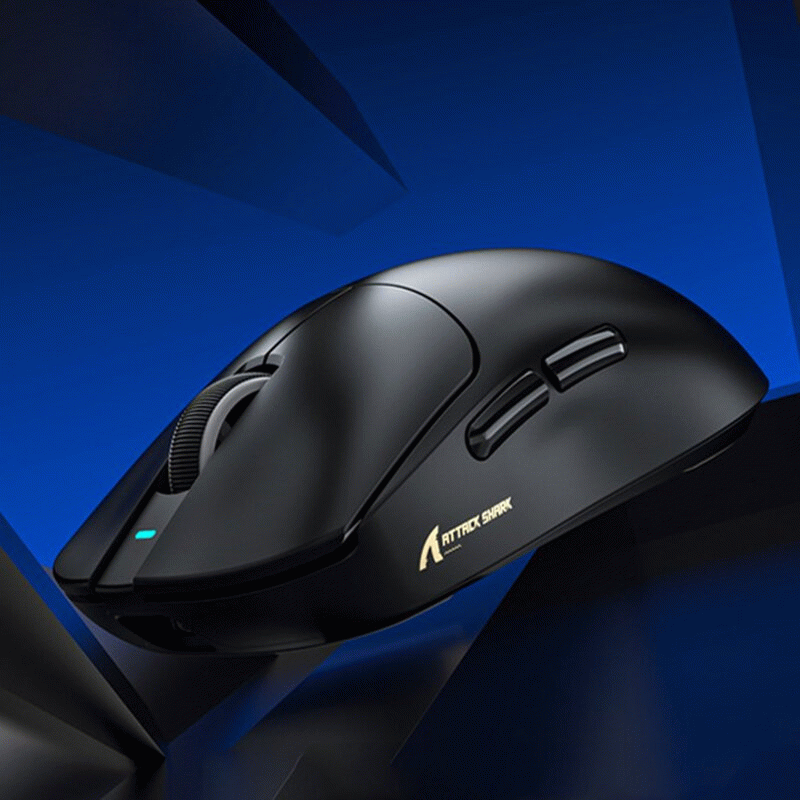 White - ATTACK SHARK X8SE Tri-mode Gaming Mouse PAW3311 Sensor BK52820 Flagship Chip 600-25000DPI 1K