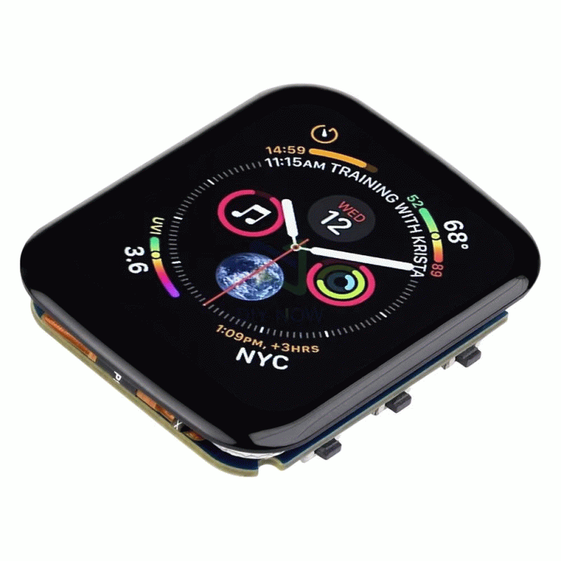 With Touch Screen - Waveshare ESP32-S3 1.69 inch IPS Touch LCD Display Development Board 240x280 Scr