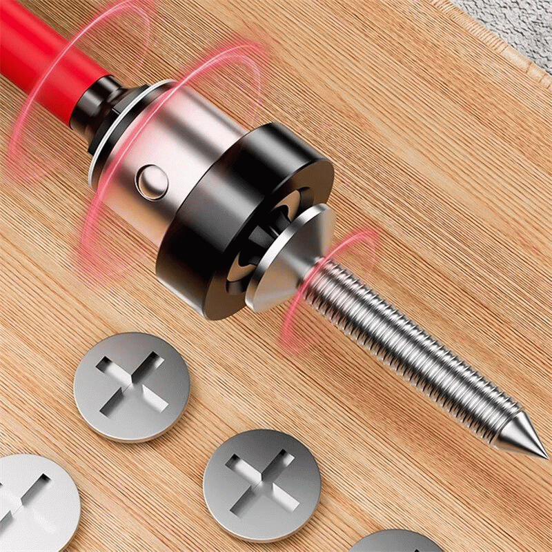 10pcs - Magnetic Locating Screwdriver Bits S2 Steel 5x1.5cm Hexagonal Handle for Drill Cordless Tool