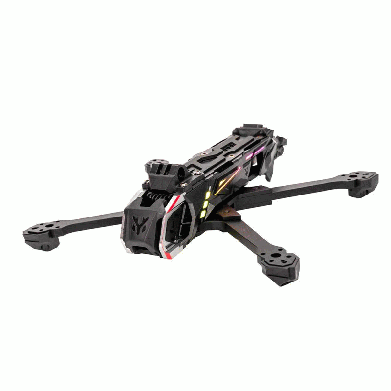 DC - HGLRC Nblade MAX 5 Inch Ture X / DC Frame Kit Compatible with DJI O4 PRO / DJI O3 Air Unit / An