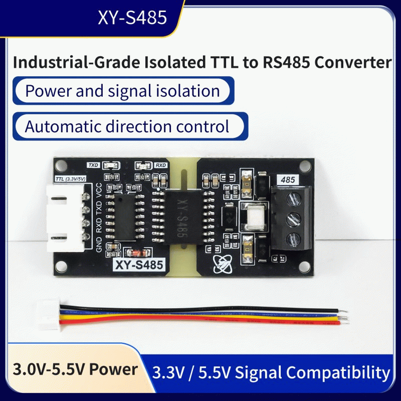 XY-S485 - Sinilink XY-S485 TTL to RS485 Converter Module Automatic Direction Control 3.0V-5.5V Power