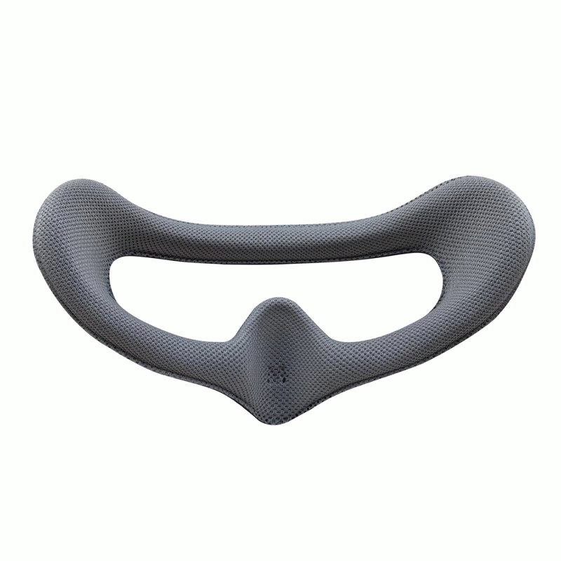 4 Pcs - 3D Soft Foamed Sponge Lycraa Mesh FPV Goggles Replacement Eye Mask Black/Grey 12g for Antigr