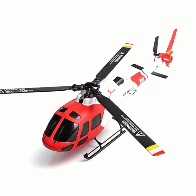 with 3 Batteries - XK K150 Little Squirrel AS350 2.4G 4CH 6-Axis Gyro Optical Flow Localization Alti