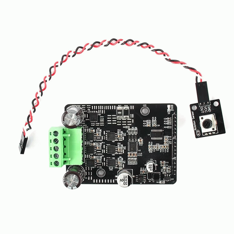 DIY Kit - 1600W BLDC Brushless Hall Motor Driver Module Three-phase PWM Control Electronic Speed Con