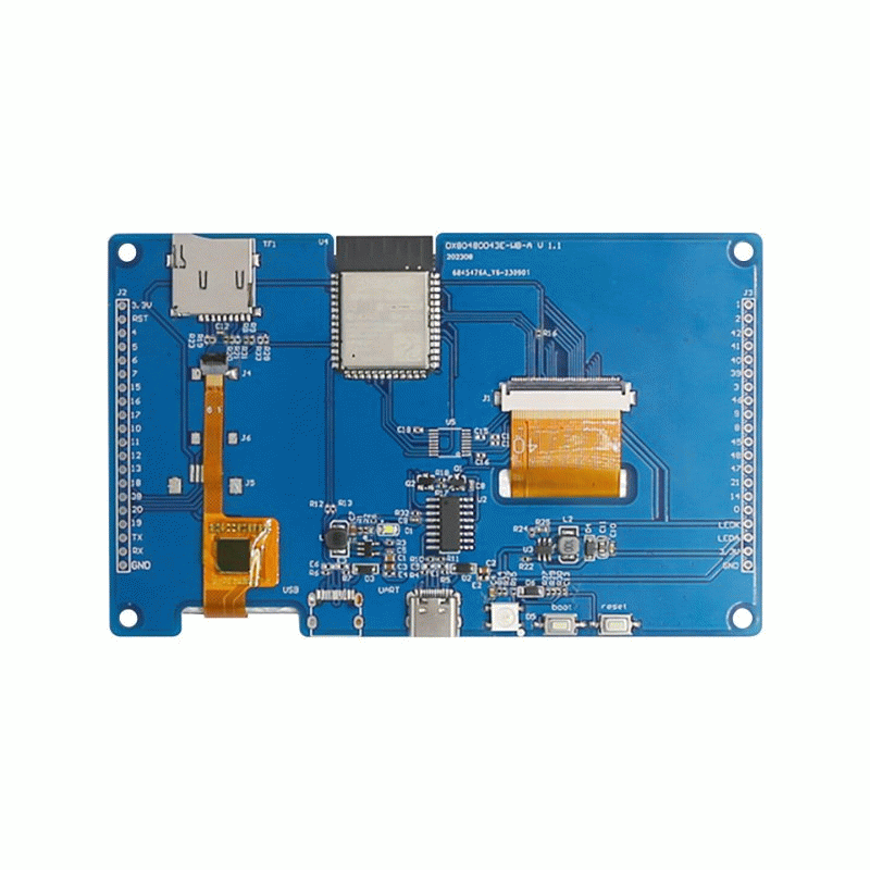 Capacitive Touch - ESP32-S3 4.3 Inch Smart Display Capacitive Touchscreen Development Board IPS LVGL