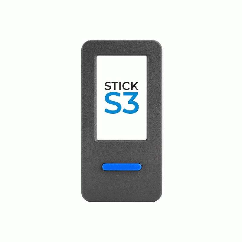 Black - M5StickS3 ESP32-S3 Mini IoT Development Kit Dual-Core Processor 240MHz 8MB Flash 2.4GHz Wi-F
