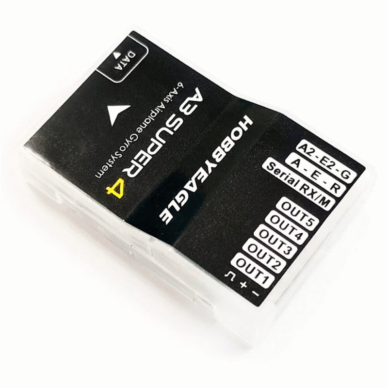 Full Set w/ Program Card - HobbyEagle A3 Super 4 Flight Controller 6-axis Gyro & Stabilization Balan
