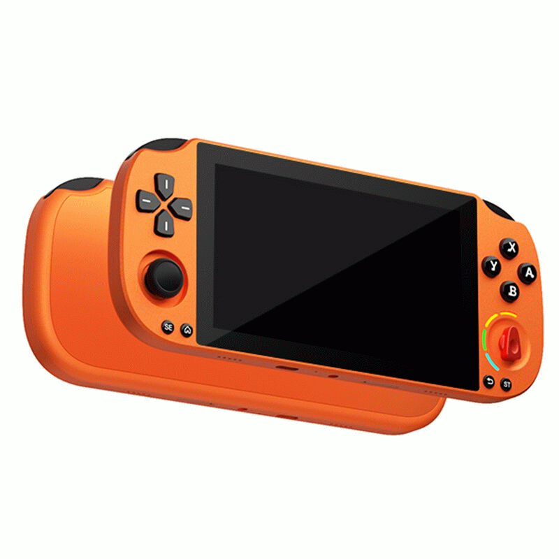 White - [256G] GAMEMT PSK5000 Handheld Game Console 5-Inch Screen with Hall Joystick 3GB RAM 32GB RO