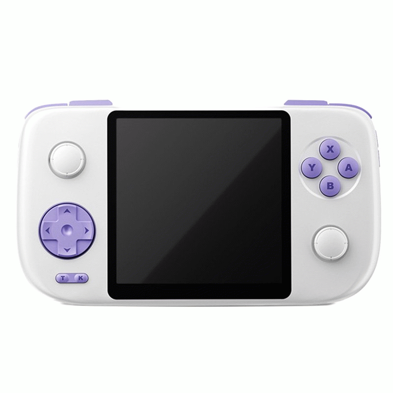 White - [64G] GAMEMT E3 Vigor Handheld Game Console 5000+ Games 3.95-inch IPS Screen 120Hz 1GB 8GB 5