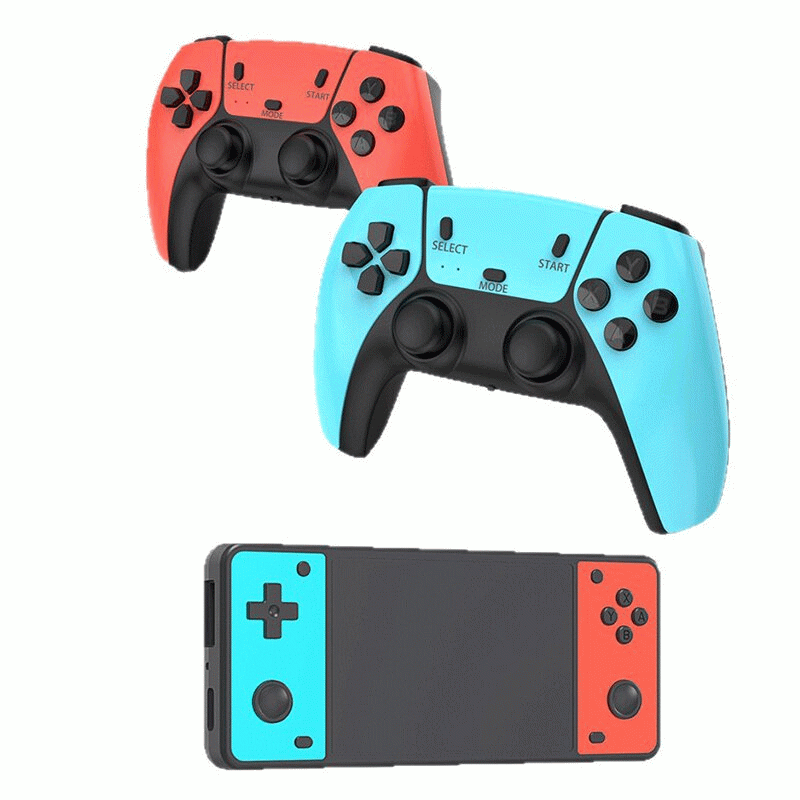 128G - [128G] G66 TV Game Console with Dual Wireless Controllers Quad-core 4K 3D 128GB 35000+ Games