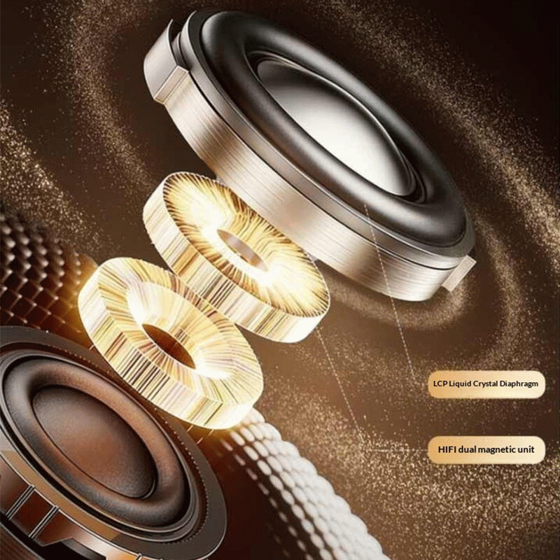 Beige - Aigo TJ27 TWS bluetooth 6.0 Earbuds Wireless Earphone 13mm Drivers Deep Bass Low Delay IPX5