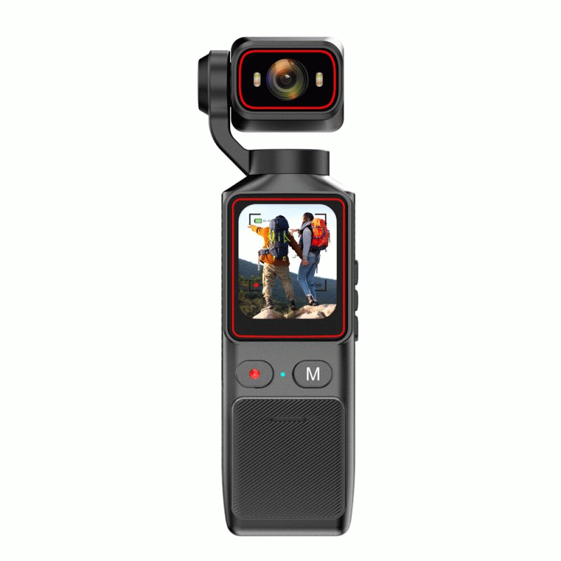 #1 - L19 4K Touch Screen Action Camera WiFi 1.69 Inch IPS 180 Degree Rotatable EIS Handheld Video Re