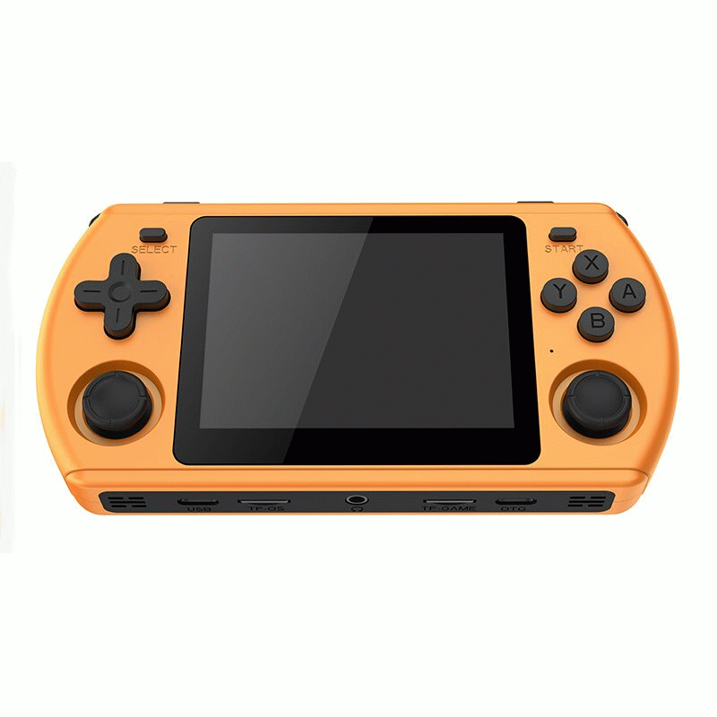 White - [64G] P36S Retro 64G Handheld Game Console 3.5-inch IPS Screen Quad Core Open Source Linux 3