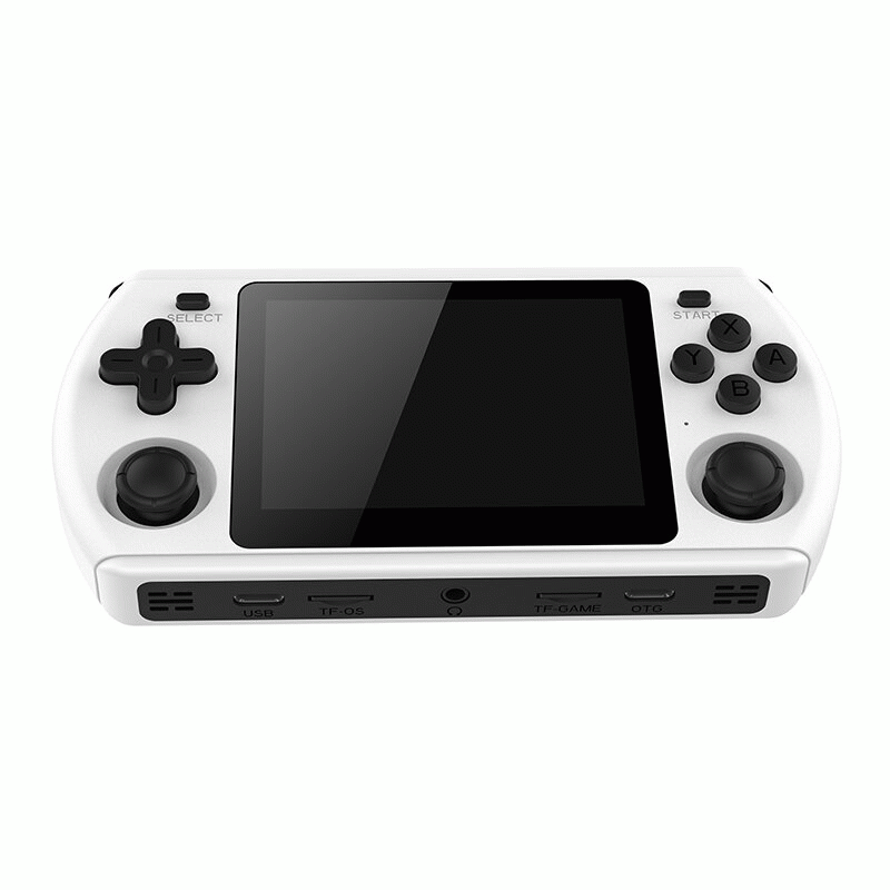 Orange - [128G ]P36S Retro Open Source Handheld Game Console 3.5-inch IPS Screen Quad Core Linux 300