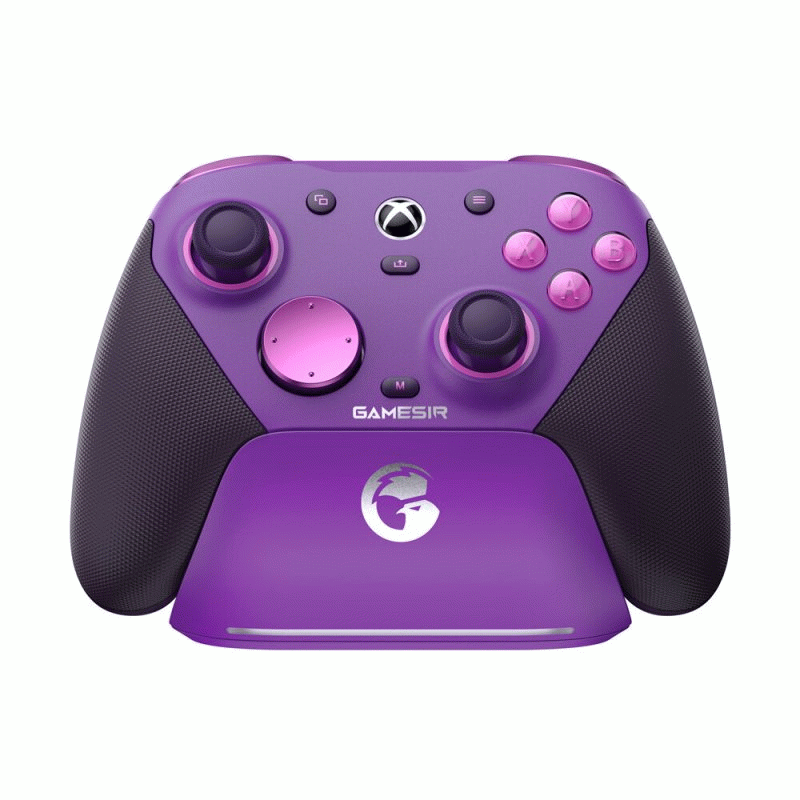 Purple - [Xbox Certified] GameSir G7 Pro Plum Purple Tri-mode Gaming Controller with Hall Effect Joy