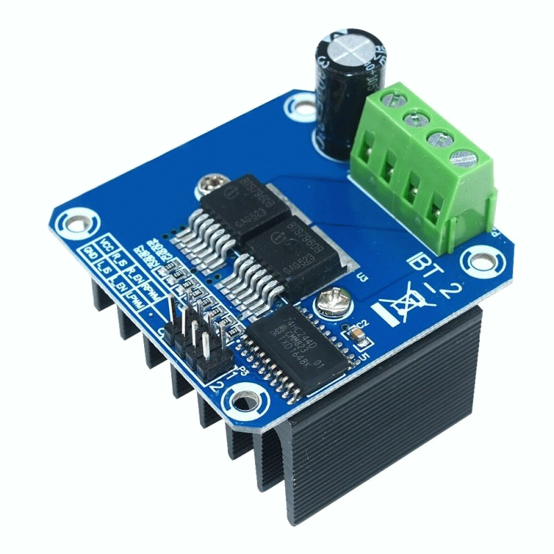 Semiconductor BTS7960B 5V 43A H-bridge Motor Driver Module Geekcreit for Arduino - products that wor