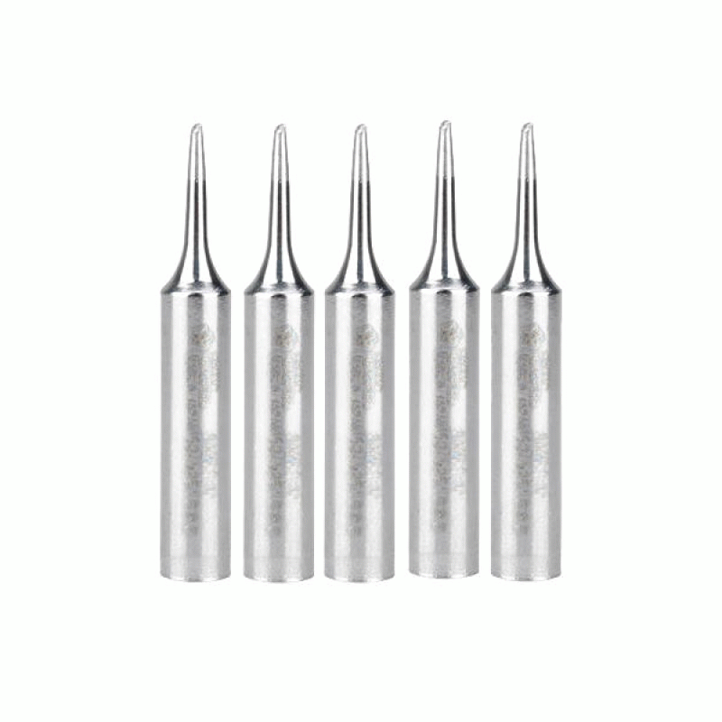 DANIU 5pcs 900M-T-1C Solder Iron Tips set For 936/937 Soldering Station Etc