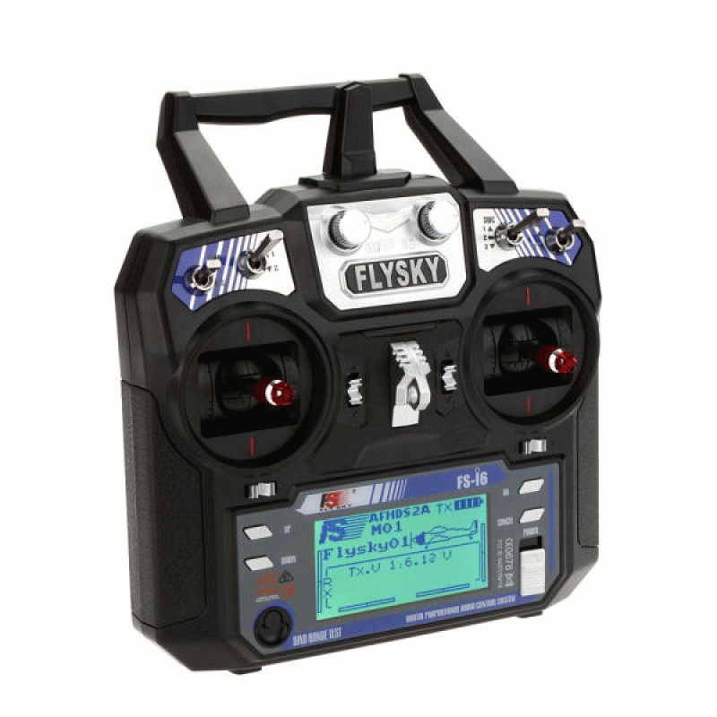 Mode 1 (Right Hand Throttle) - FlySky FS-i6 2.4GHz 6CH AFHDS/AFHDS 2A RC Radio Transmitter With FS-i