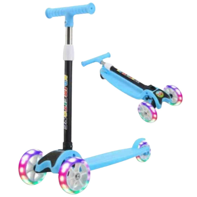 Folding Scooter - Blue
