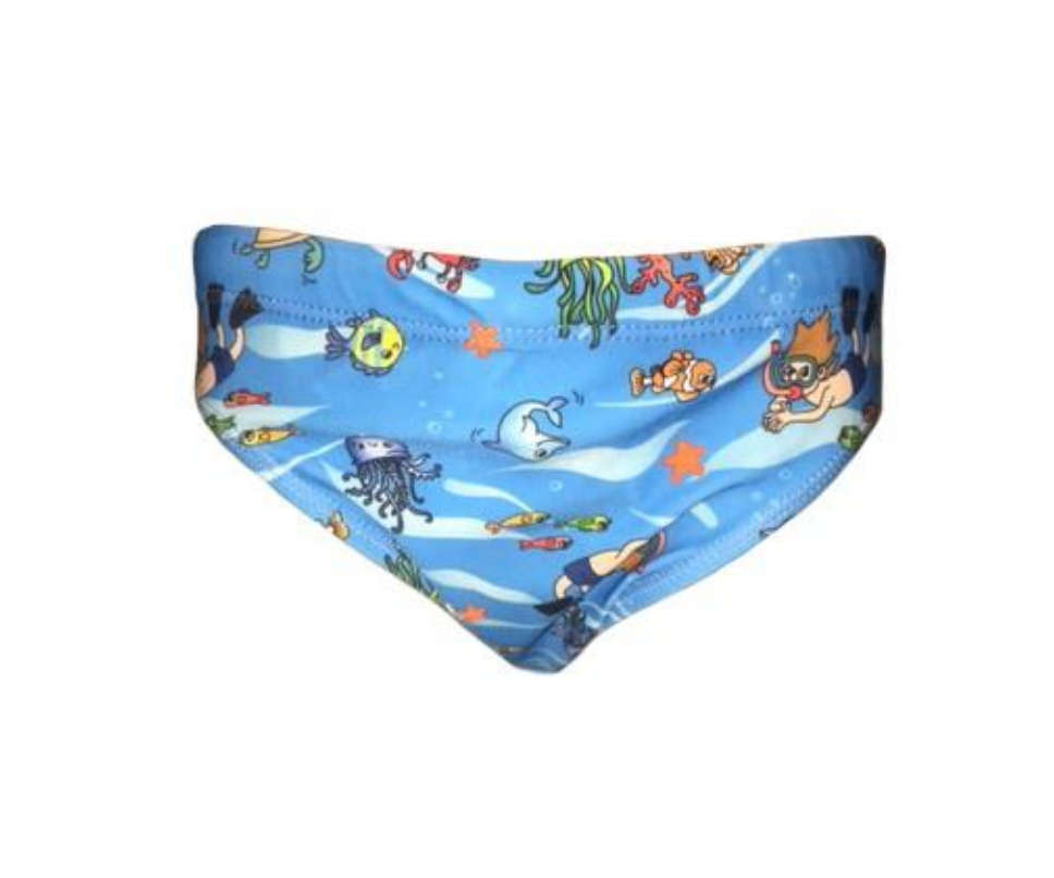 Boys Speedo Briefs - 3-4 years - Comic