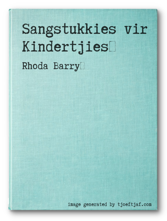 Sangstukkies vir Kindertjies