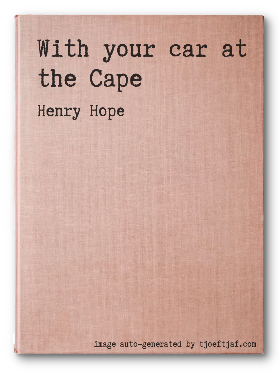 With your car at the Cape