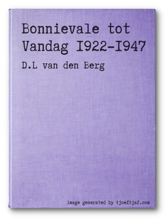 Bonnievale tot Vandag 1922-1947