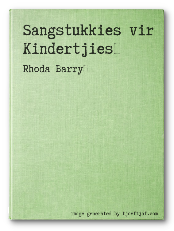 Sangstukkies vir Kindertjies