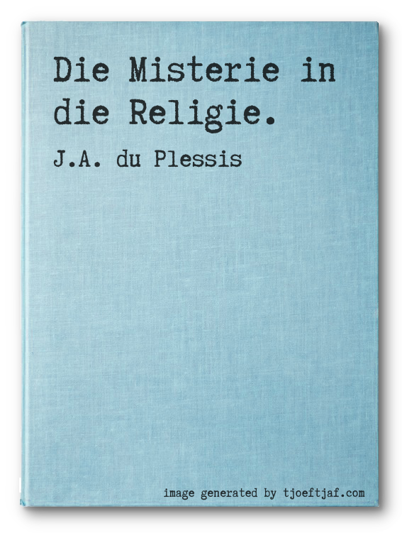 Die Misterie in die Religie.
