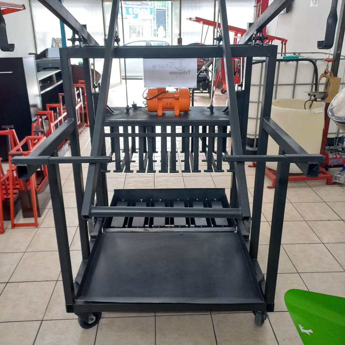 TL Store M140 Hollow Block 6 Per Drop Electric Brick Making Machine