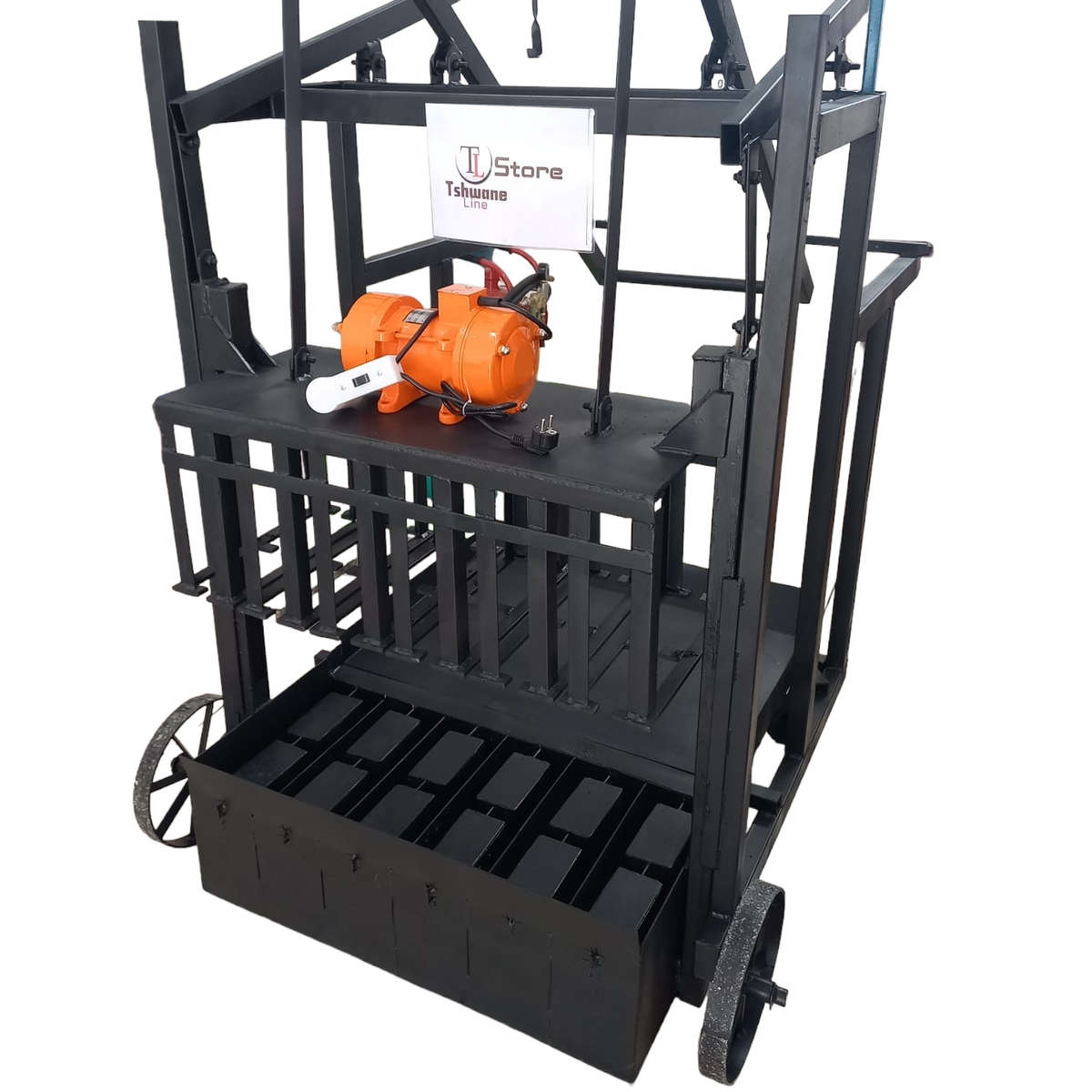 TL Store M140 Hollow Block 6 Per Drop Electric Brick Making Machine