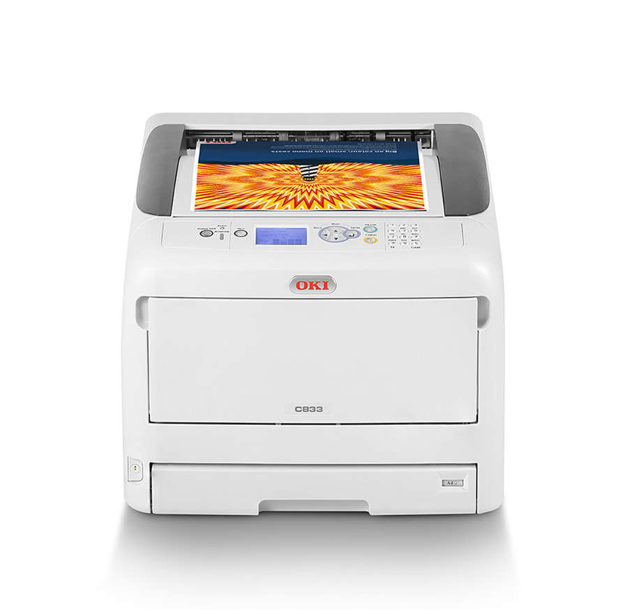 Oki C833 A3 Colour LED Laser Refurbished Printer