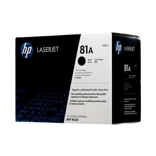 CF281A | HP 81A | Original HP LaserJet Toner Cartridge - Black