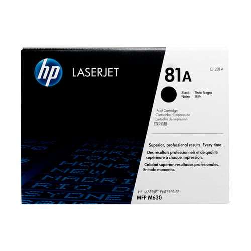 CF281A | HP 81A | Original HP LaserJet Toner Cartridge - Black