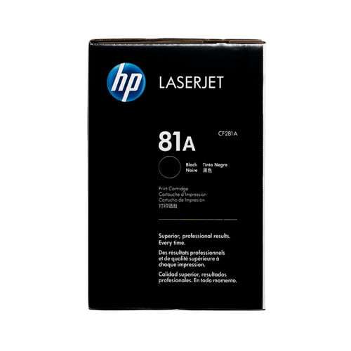 CF281A | HP 81A | Original HP LaserJet Toner Cartridge - Black