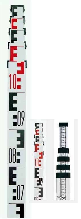 Telescopic Levelling Staff TN 15-0