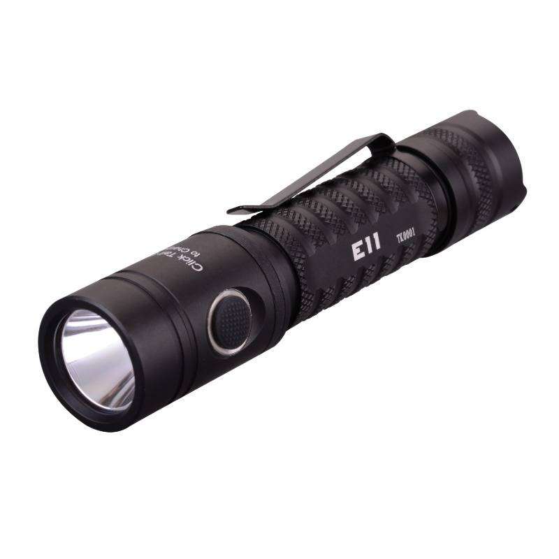 Powertac E11 1250 Lumen 216m EDC Flashlight