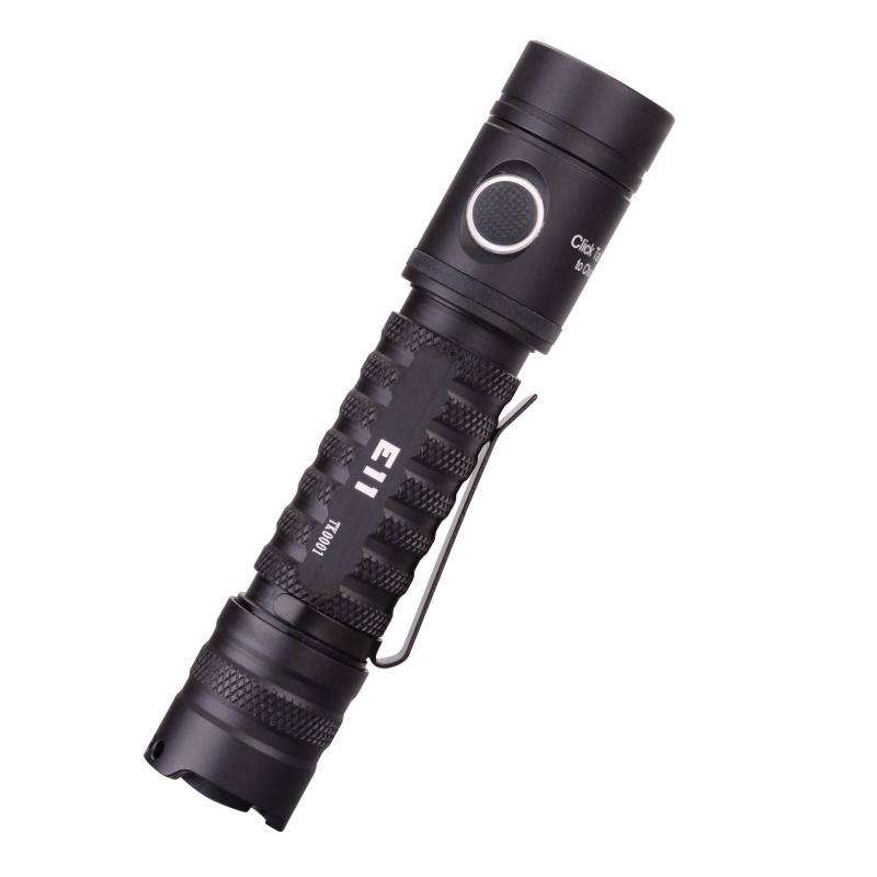 Powertac E11 1250 Lumen 216m EDC Flashlight