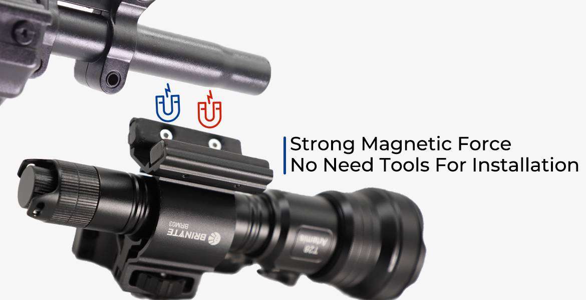 Brinyte BRM03 Magnetic Mount for Flashlights