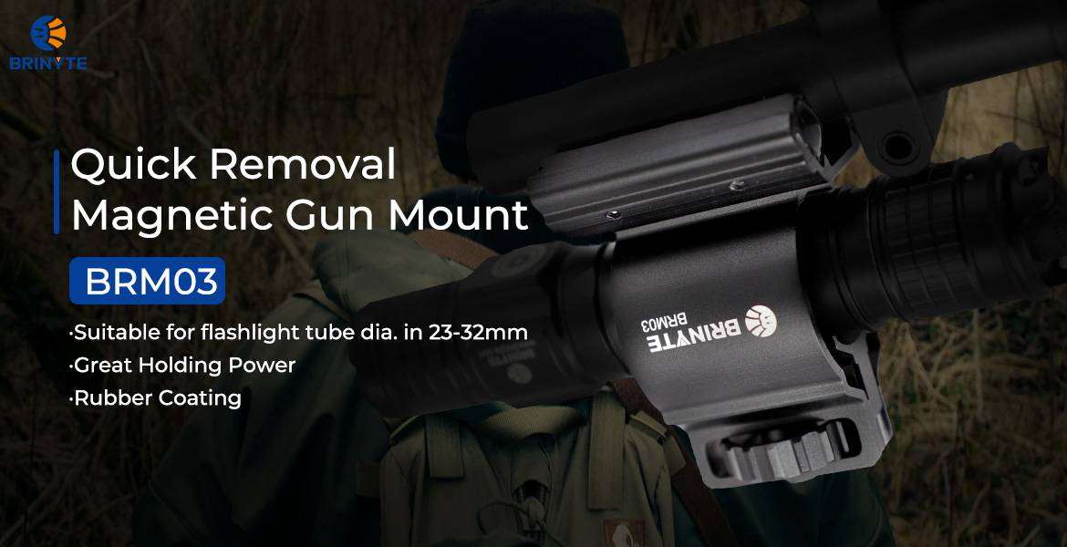 Brinyte BRM03 Magnetic Mount for Flashlights
